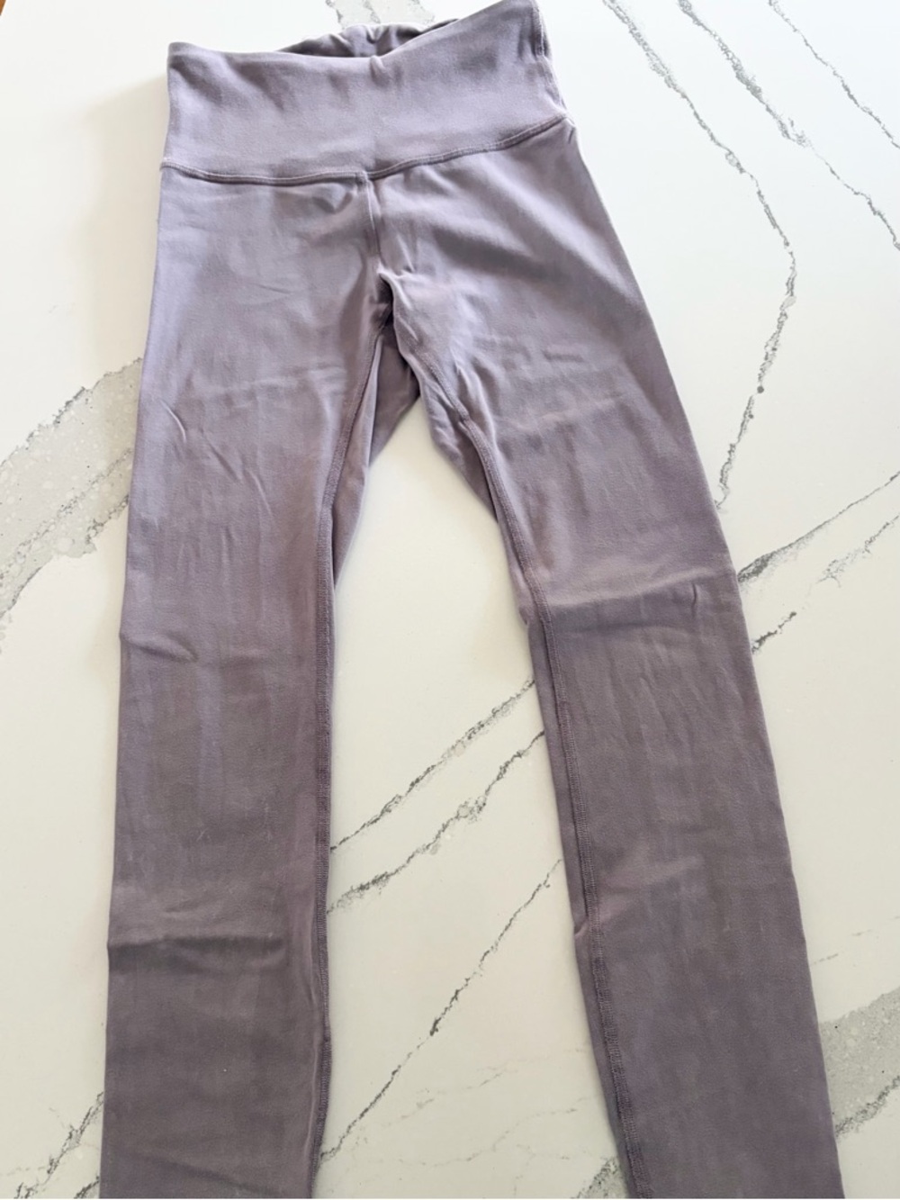 lululemon athletica Lavender Gray High-Rise Leggings